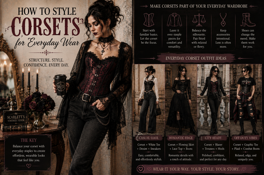 How to Style Corsets for Everyday Wear