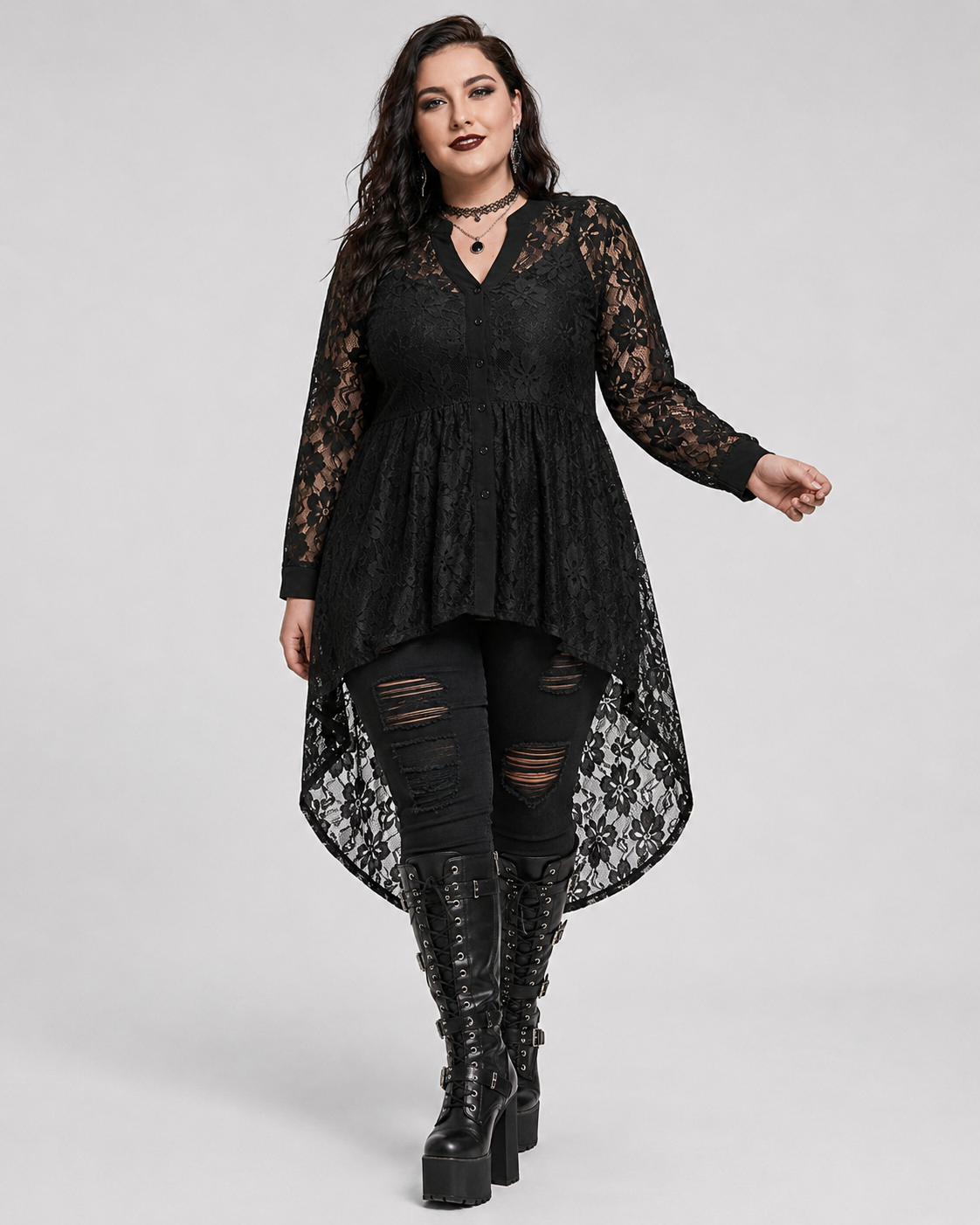 Embraced in Lace