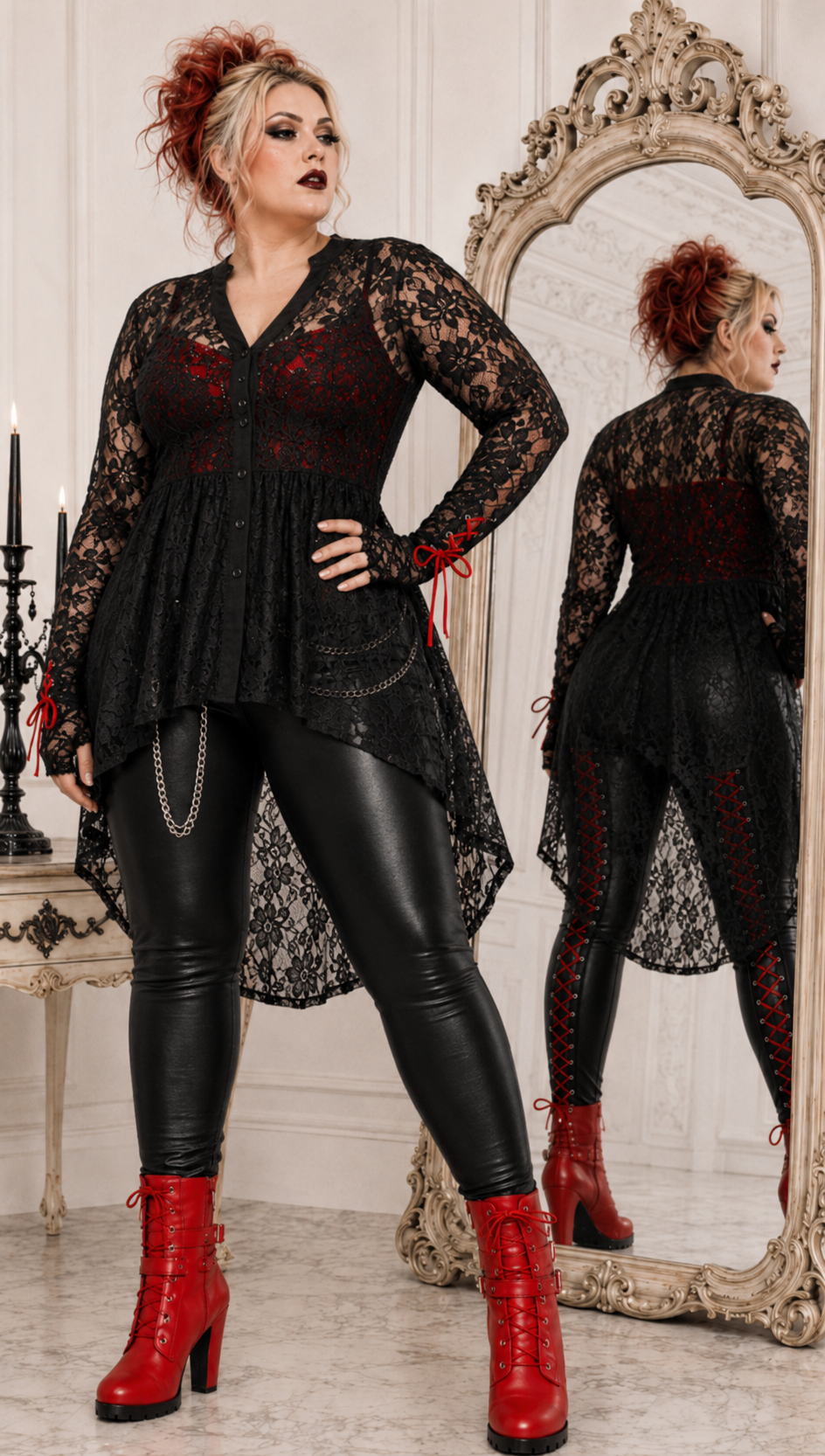 Embraced in Lace
