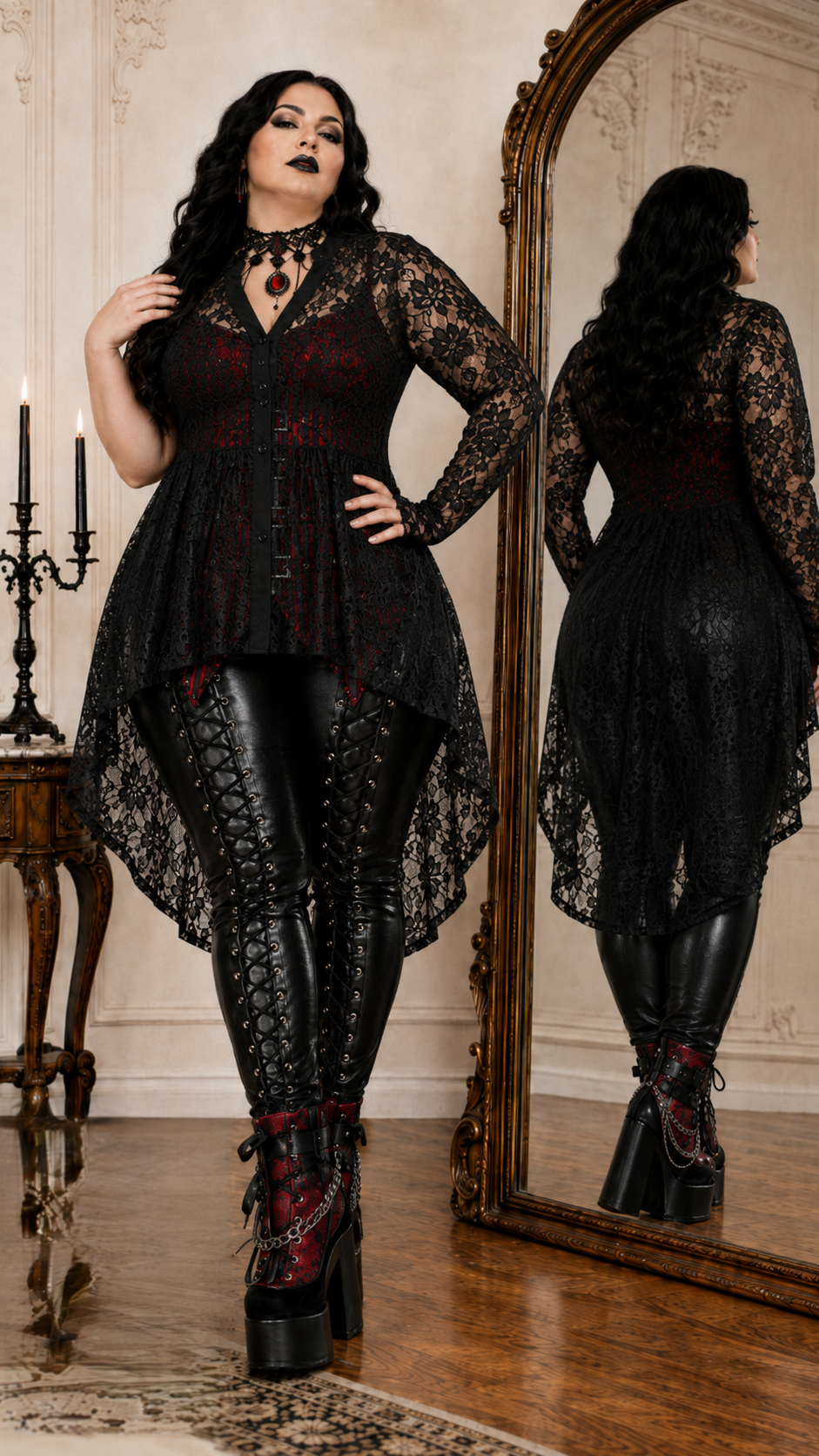 Embraced in Lace