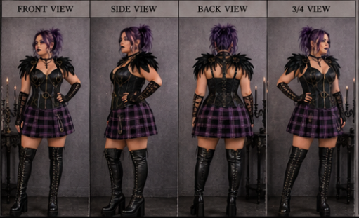 Killer Instinct Lace-Up Thigh High Boots