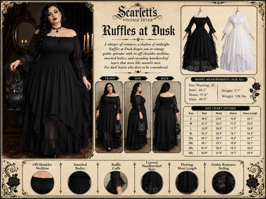 Ruffles at Dusk