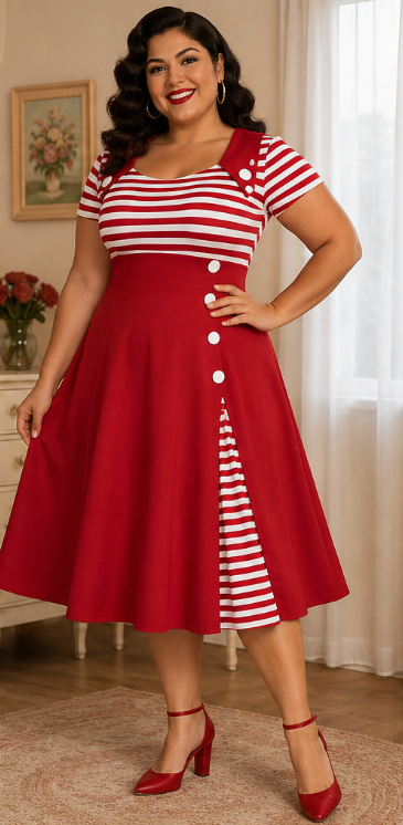 Striped Seaside Sweetheart