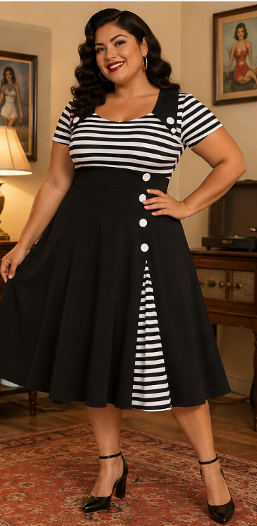 Striped Seaside Sweetheart