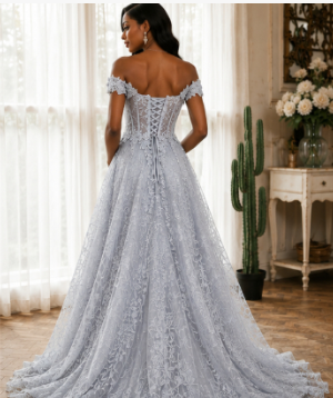 Enchanted Celestial Corset Gown