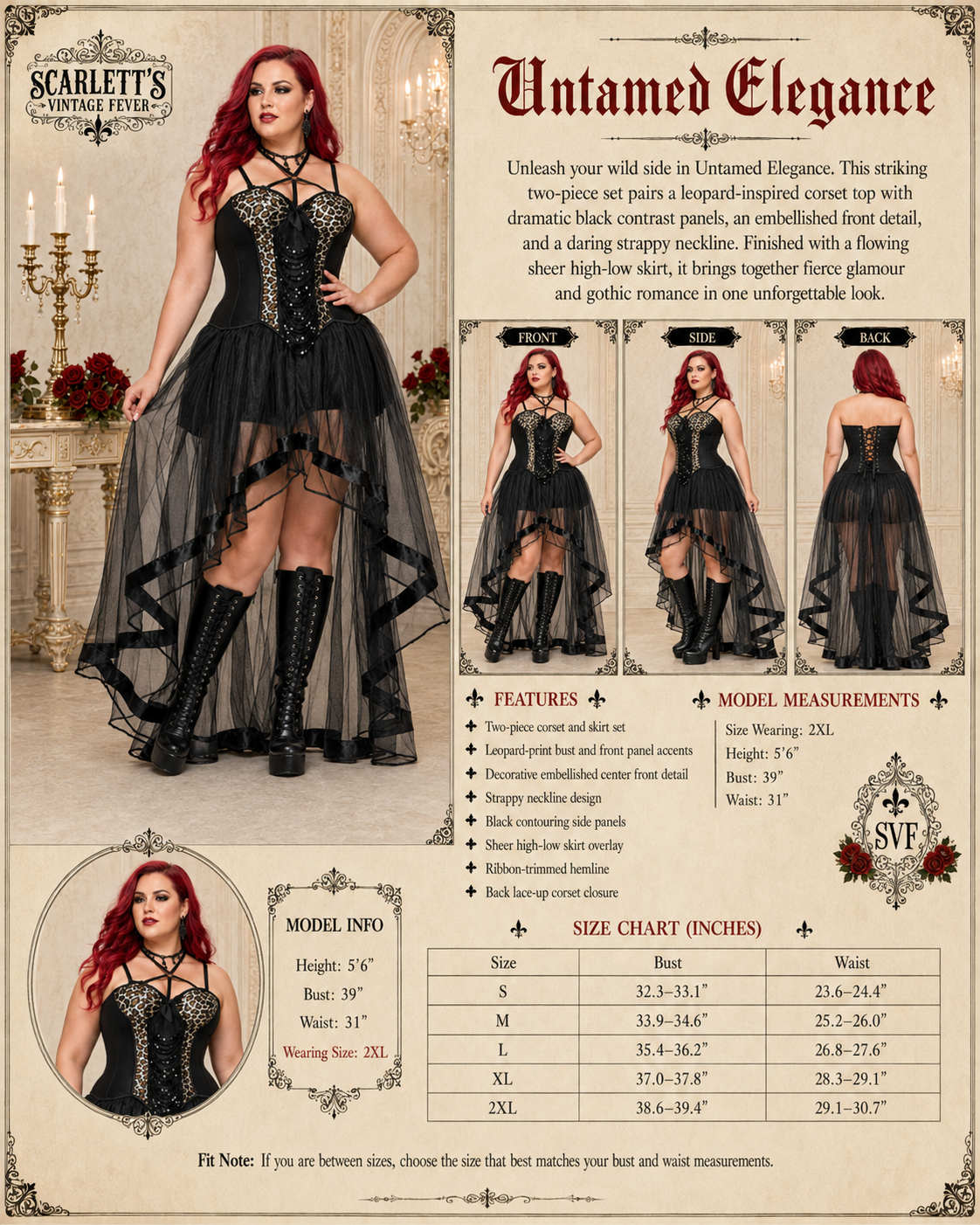 Untamed Elegance (2pc)