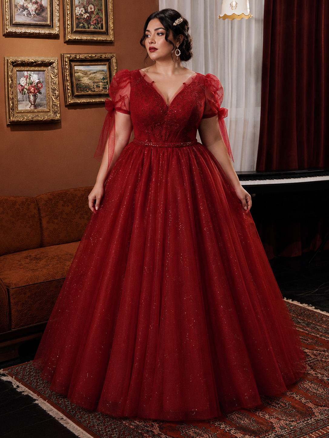 Scarlett Romance Evening Gown