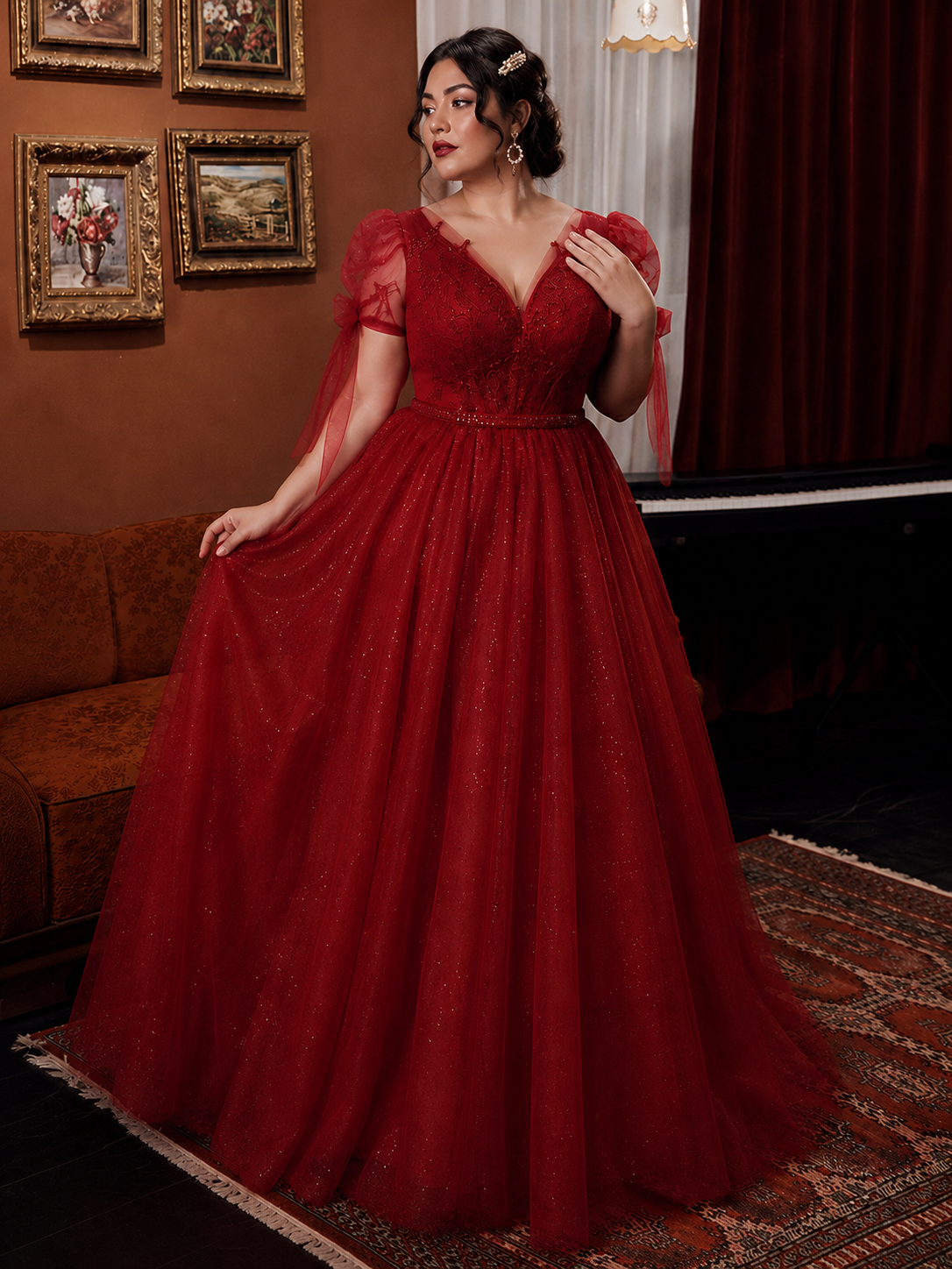 Scarlett Romance Evening Gown