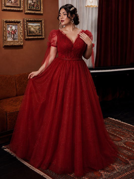 Scarlett Romance Evening Gown